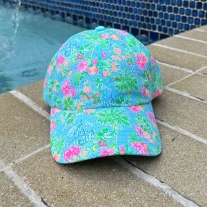 Disney Parks x Lilly Pulitzer Hat Mickey & Minnie Mouse Cinderella Castle NWT